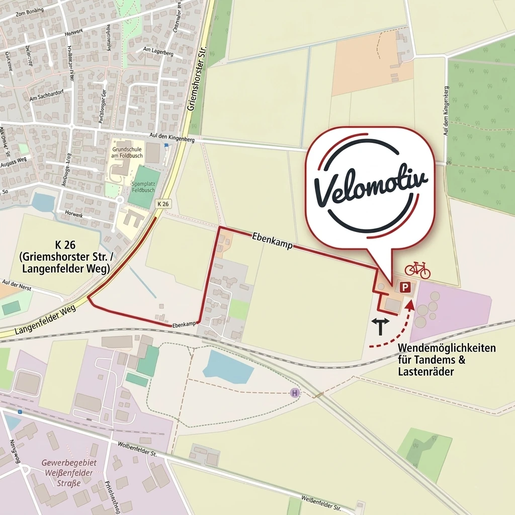 Standort von Velomotiv in Harsefeld